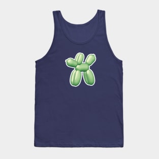 Balloon Dog Green Tank Top